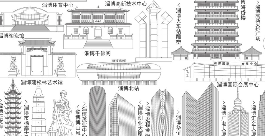 淄博最新建筑探秘，小巷深处的独特风情