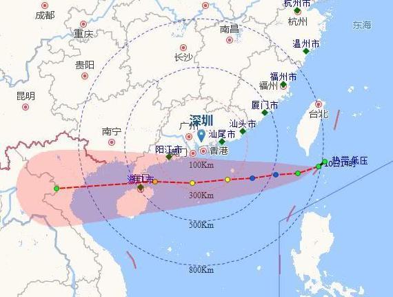 深圳暴雨预警发布，应对暴雨天气的策略与措施
